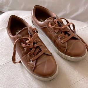 Deer stag boys leather shoes